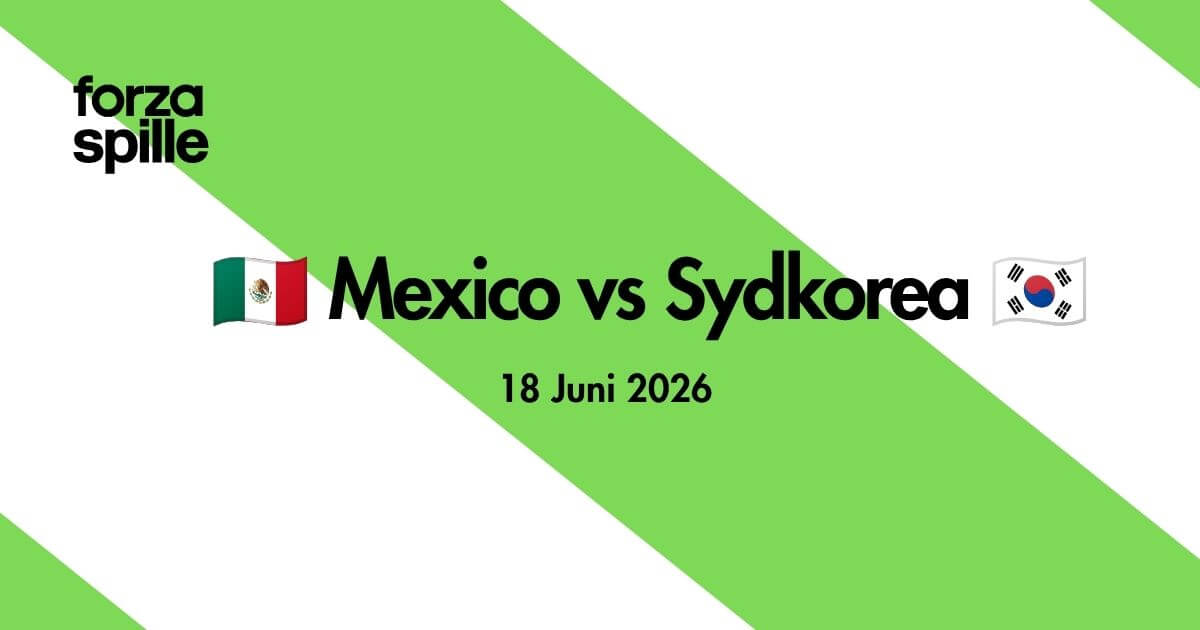 Mexico vs Sydkorea – Spiltips, Odds & Forudsigelser