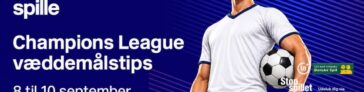 Champions League Spiltips & Odds 8.-10. september