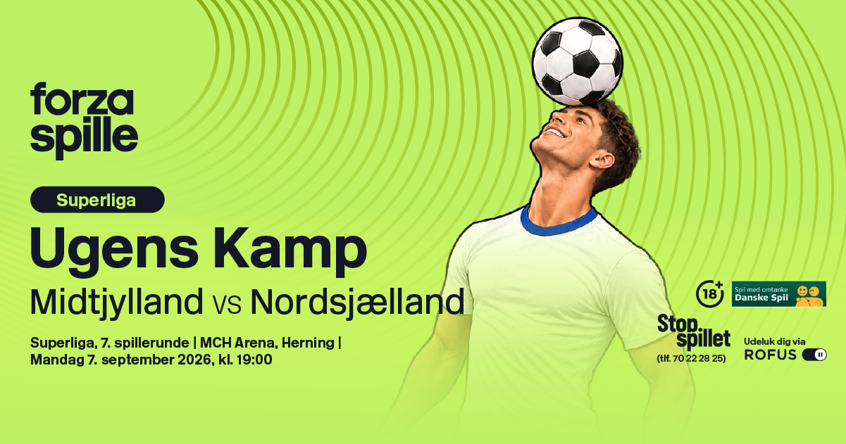 Midtjylland-Nordsjælland: Spiltips & Odds