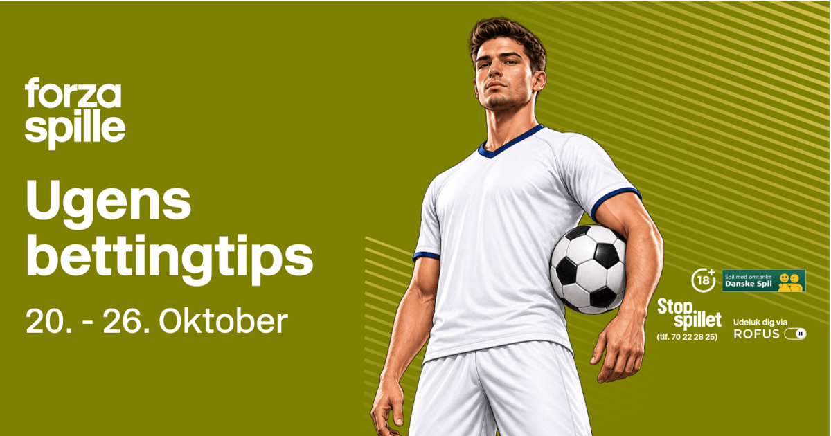 Spiltips & Odds 20.-26. oktober: Alle de store ligaer