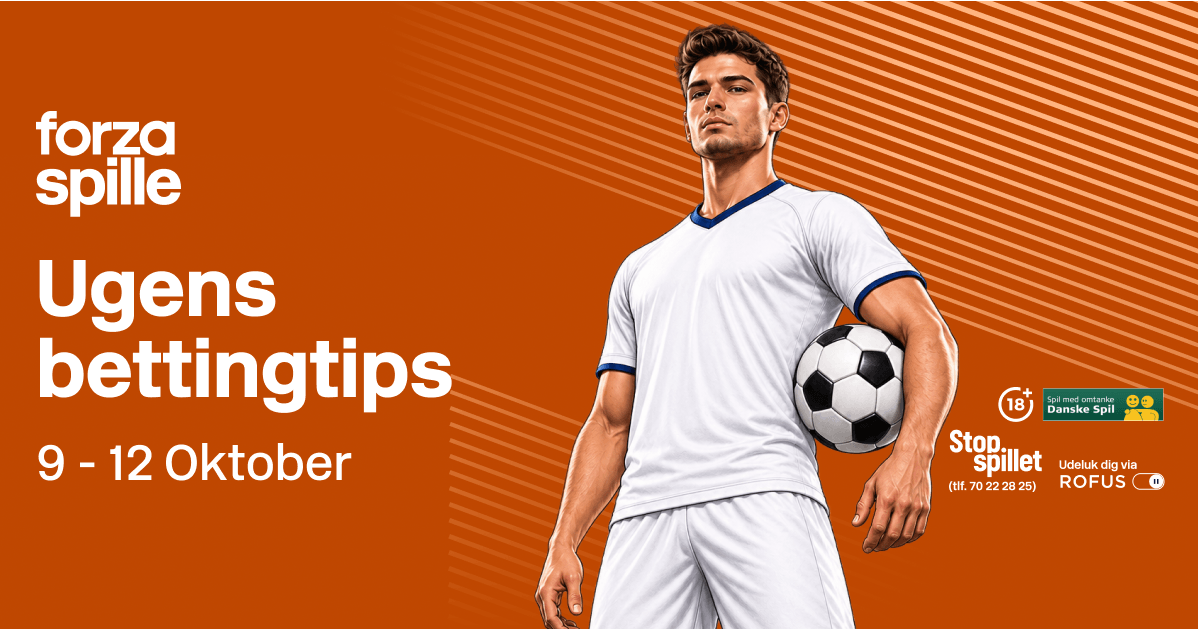 Spiltips & Odds 9.-12. oktober: Alle de store ligaer